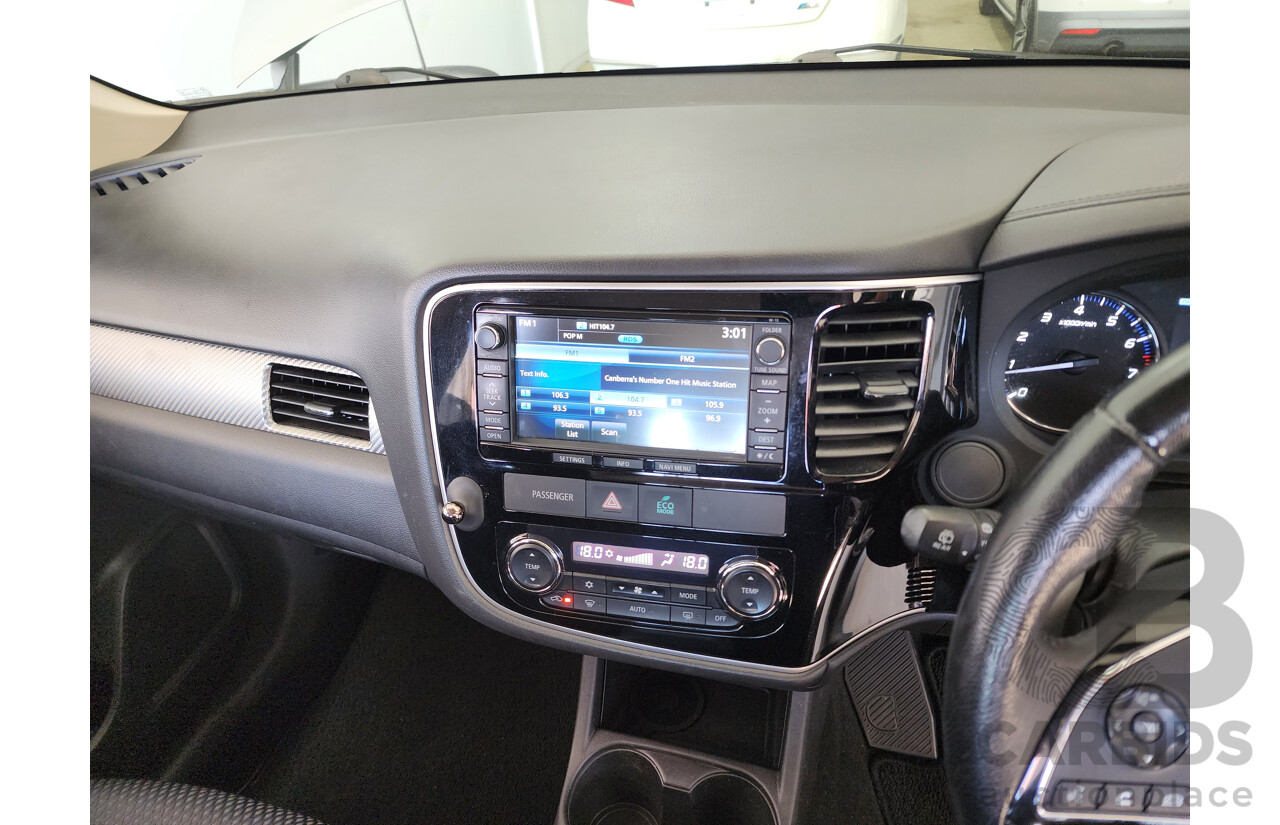 7/2016 Mitsubishi Outlander XLS (4x4) ZK MY16 4d Wagon Silver 2.4L