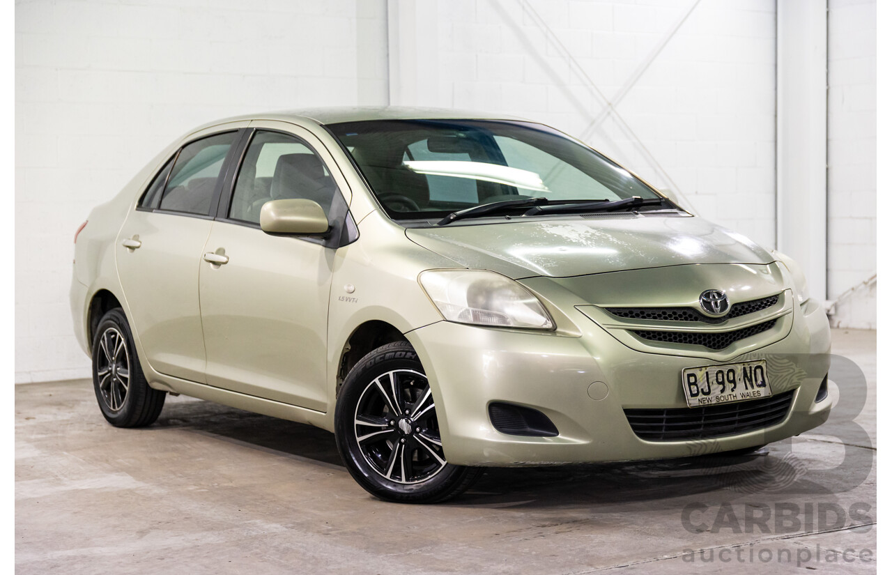 7/2006 Toyota Yaris YRS NCP93R 4d Sedan Tuscan Gold Metallic 1.5L