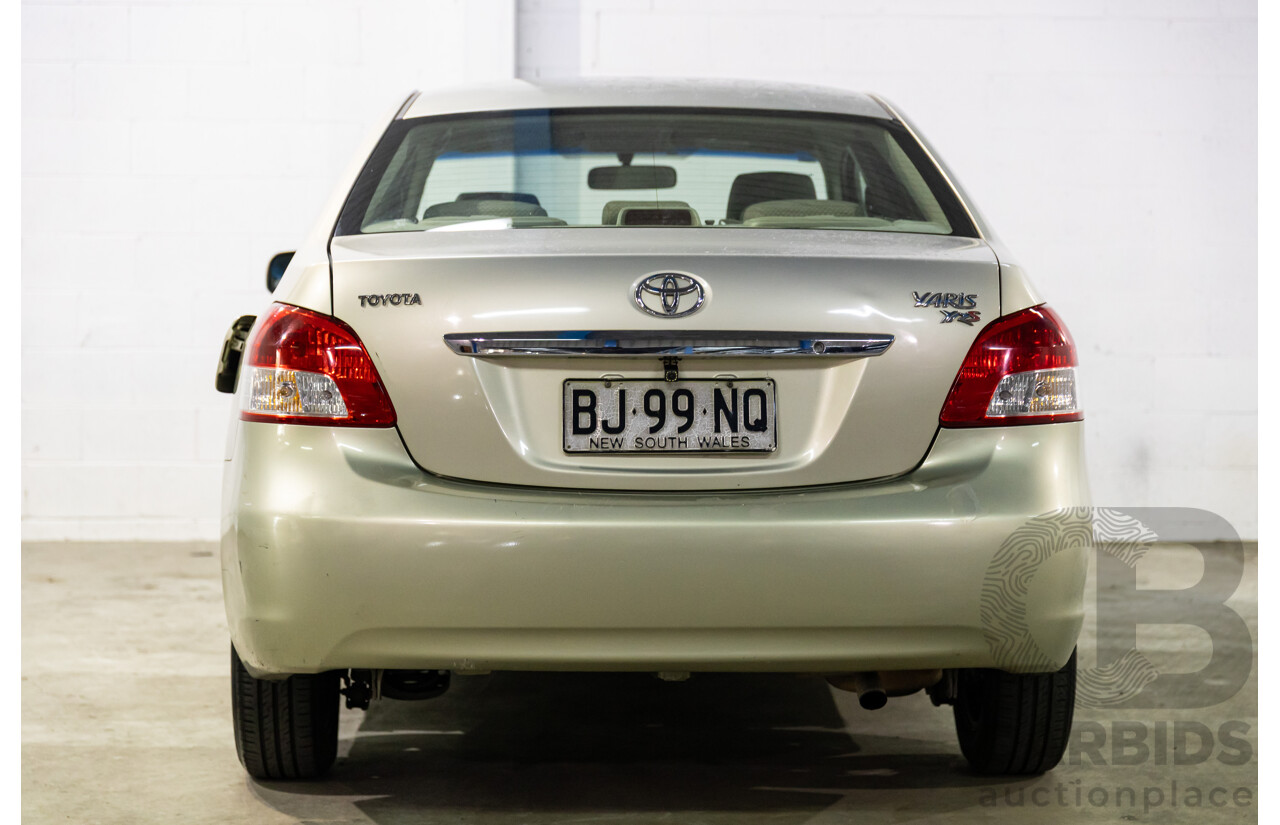 7/2006 Toyota Yaris YRS NCP93R 4d Sedan Tuscan Gold Metallic 1.5L