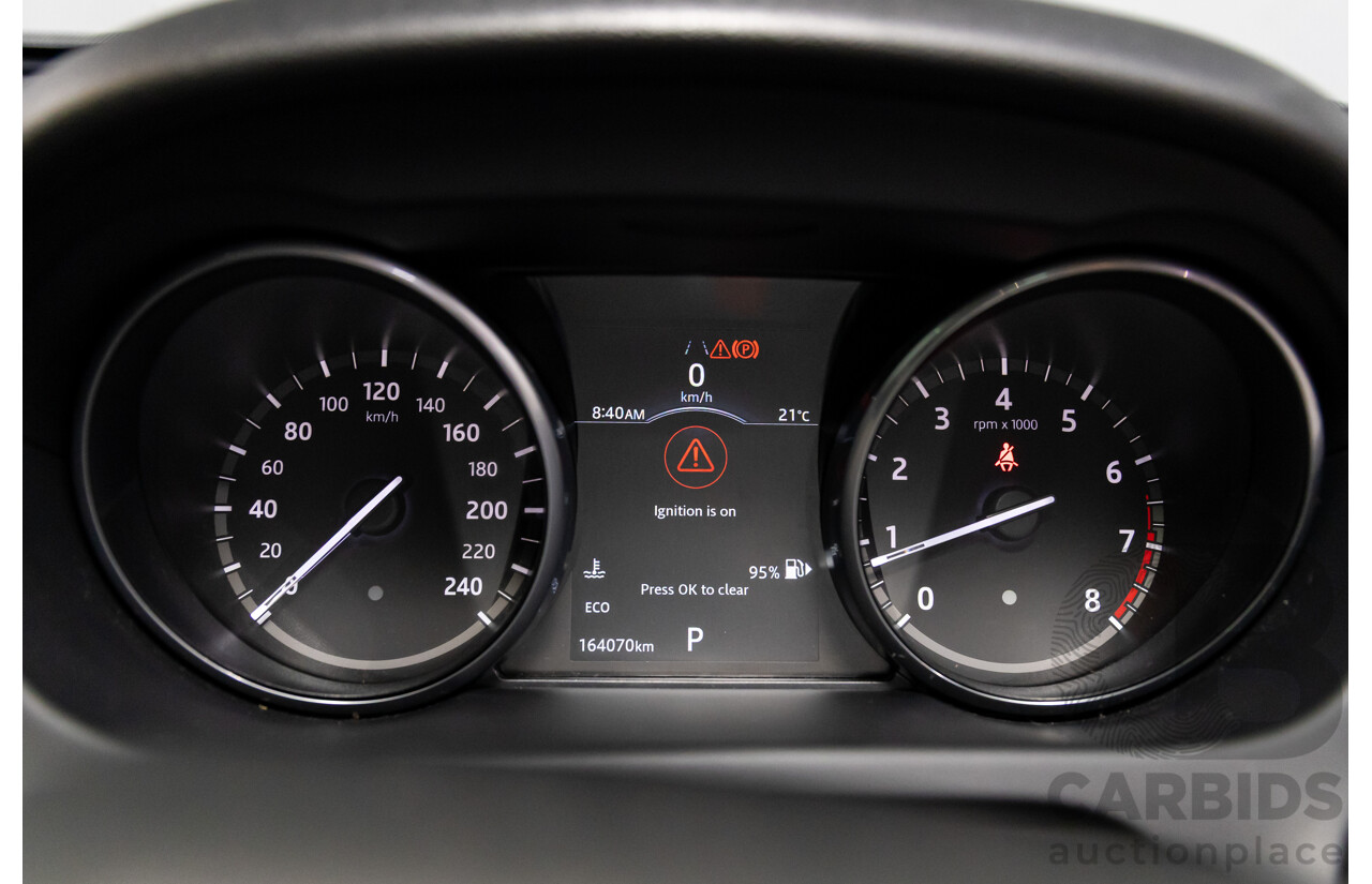 02/2018 Land Rover Discovery Sport Si4 SE Dynamic Design Pack (177kW AWD) 5 Seat L550 MY18 4D Wagon Corris Grey Metallic/ Santorini Black Roof Turbo 2.0L