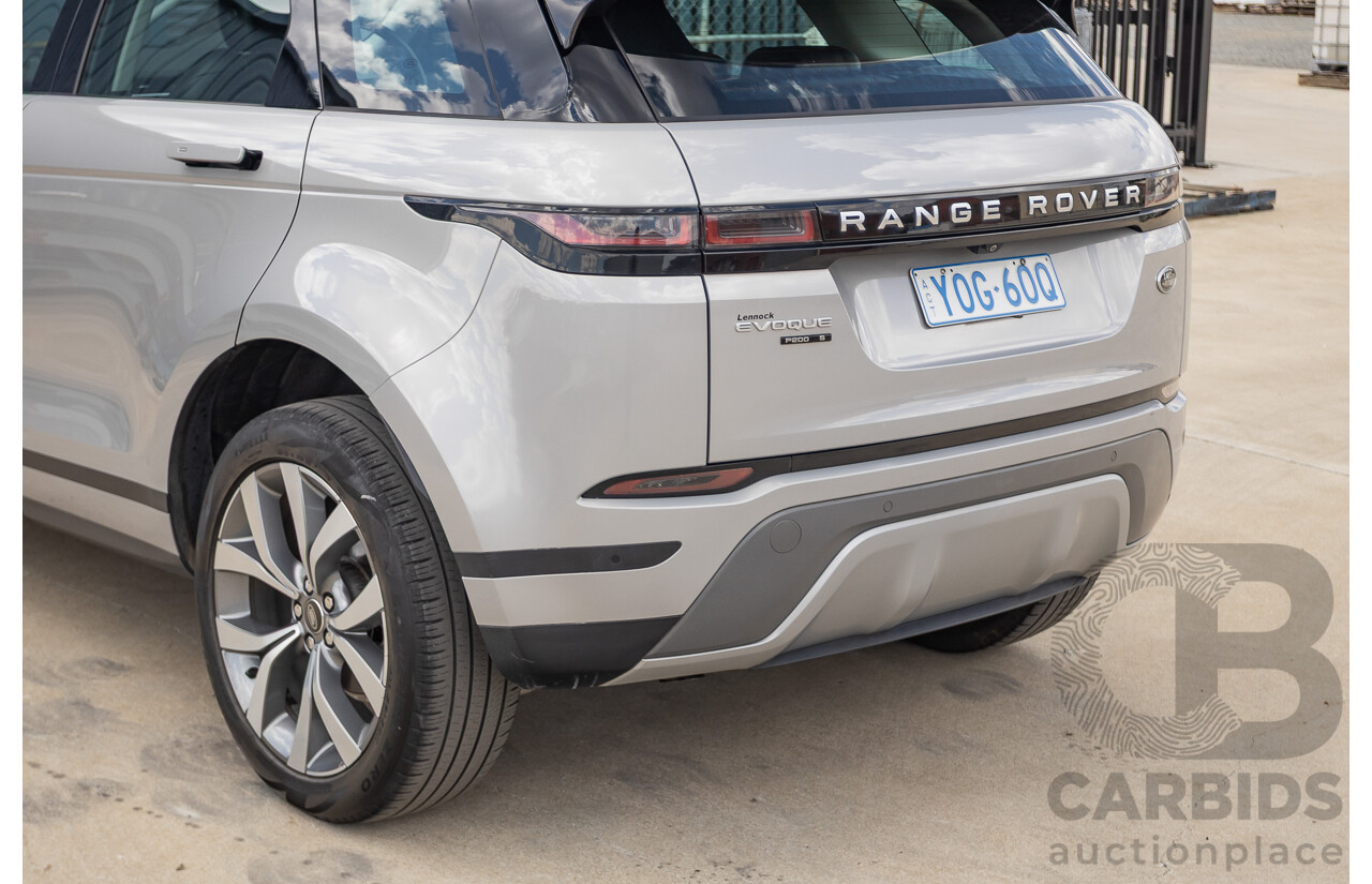 1/2020 Land Rover Range Rover Evoque P200 S (147kW) (AWD) L551 MY20.25 4D Wagon Seoul Silver Pearl Turbo 2.0L