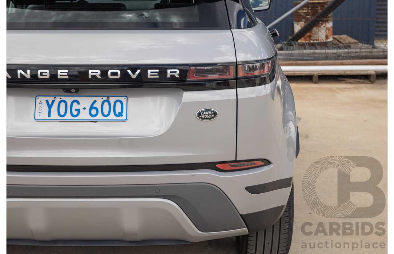 1/2020 Land Rover Range Rover Evoque P200 S (147kW) (AWD) L551 MY20.25 4D Wagon Seoul Silver Pearl Turbo 2.0L