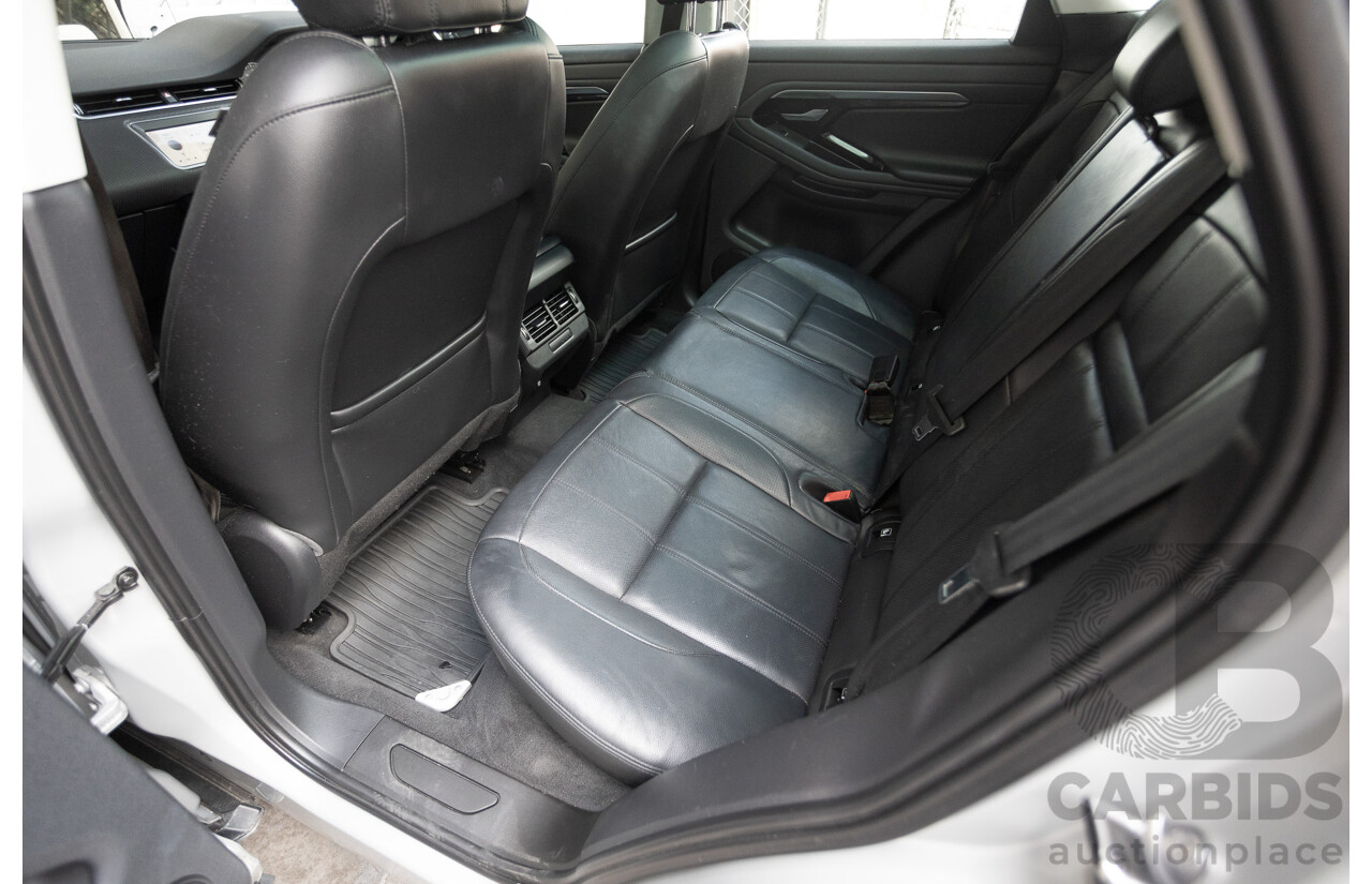 1/2020 Land Rover Range Rover Evoque P200 S (147kW) (AWD) L551 MY20.25 4D Wagon Seoul Silver Pearl Turbo 2.0L