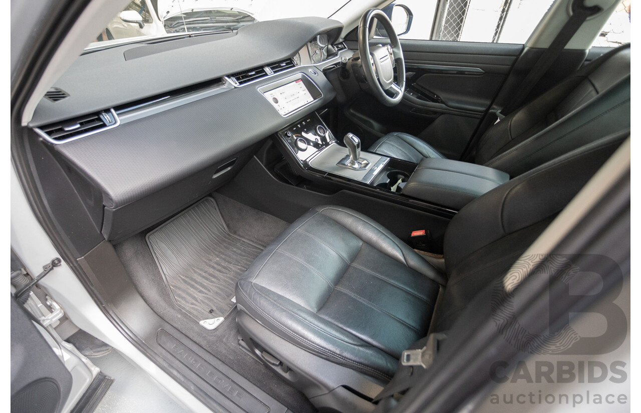 1/2020 Land Rover Range Rover Evoque P200 S (147kW) (AWD) L551 MY20.25 4D Wagon Seoul Silver Pearl Turbo 2.0L