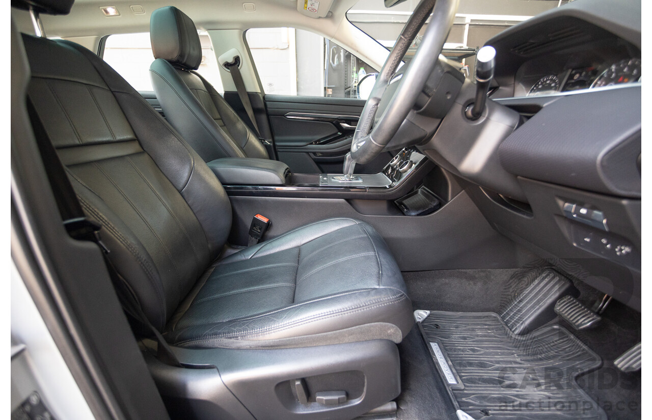 1/2020 Land Rover Range Rover Evoque P200 S (147kW) (AWD) L551 MY20.25 4D Wagon Seoul Silver Pearl Turbo 2.0L