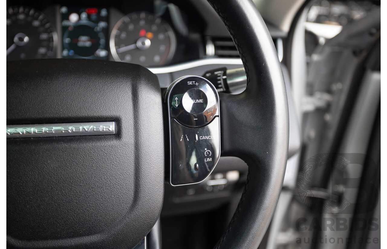 1/2020 Land Rover Range Rover Evoque P200 S (147kW) (AWD) L551 MY20.25 4D Wagon Seoul Silver Pearl Turbo 2.0L