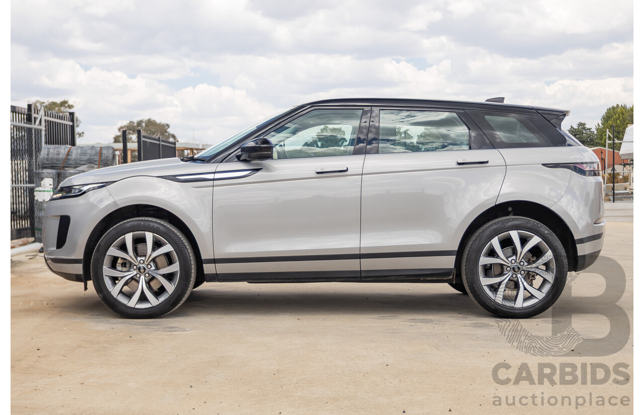 1/2020 Land Rover Range Rover Evoque P200 S (147kW) (AWD) L551 MY20.25 4D Wagon Seoul Silver Pearl Turbo 2.0L