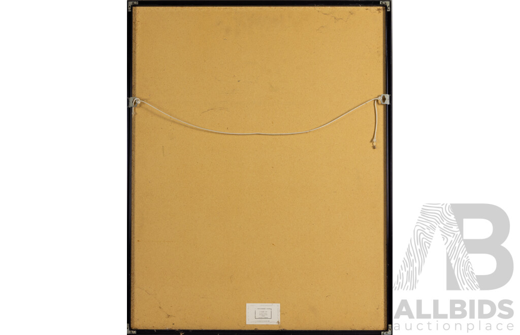 Paul Wunderlich, (20th Century, German, 1927–2010), Turkish Bath [from the series INGRES] (1973), Original Editioned & Signed Colour Lithograph, 82 × 64 cm (frame)