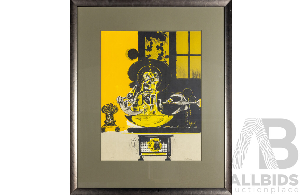 Graham Sutherland (20th Century, British, 1903-1980) Tower of Birds, (c1975-76), Wonderful Original Editioned & Signed Colour Lithograph, 97 X 80 Cm (frame)