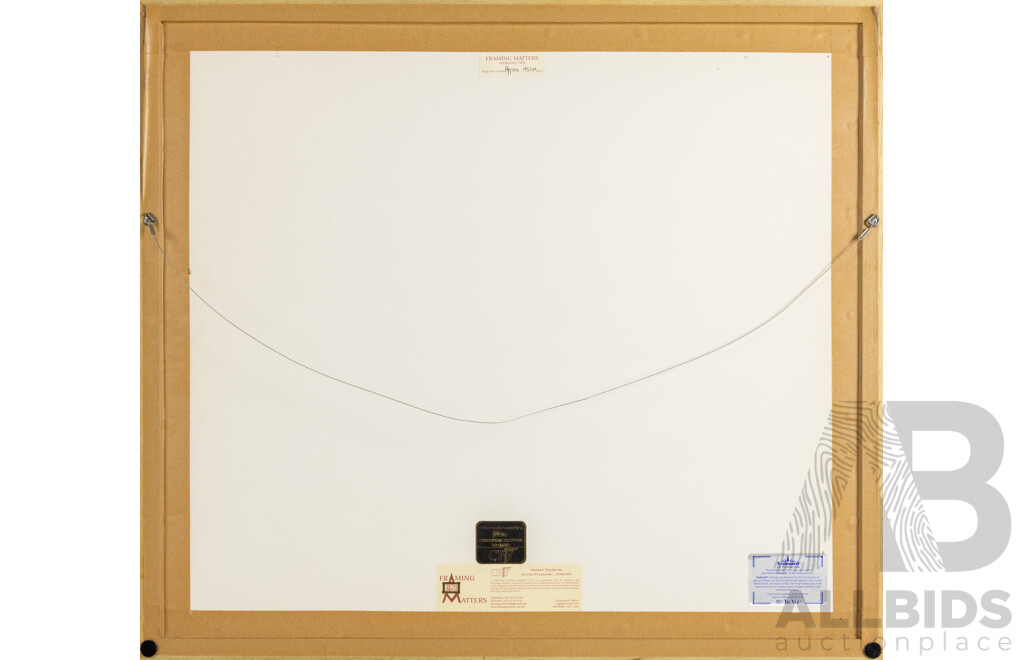 Georges Braque (19/20th Centuries, French, 1882-1963), Le Char III (The Chariot III) (1955), Original Colour Lithograph with Embossing & Hand Varnished by Artist, 64 x 72 cm (frame)