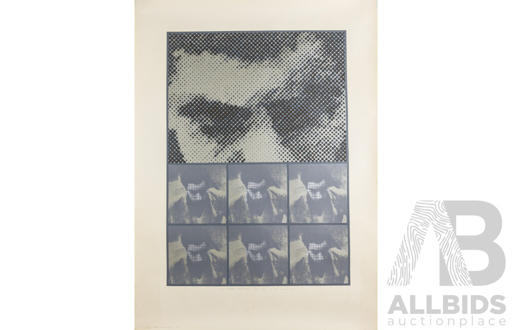 Bea Maddock (20th Century, Australian, 1934-2016), How Many Shadows Are Cast in the Same Region? (1970), Original Signed & Editioned Screenprint Printed in Colour From Six Stencils, 101 x 76 cm (sheet)