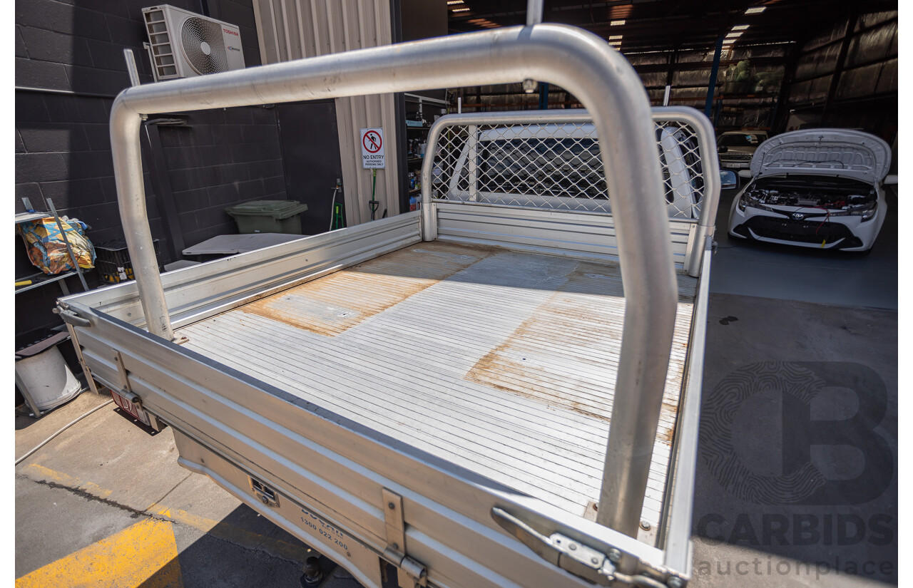 12/2016 Mazda BT-50 XT Hi-Rider (4x2) MY16 Cab Chasis Cool White Turbo Diesel 2.2L