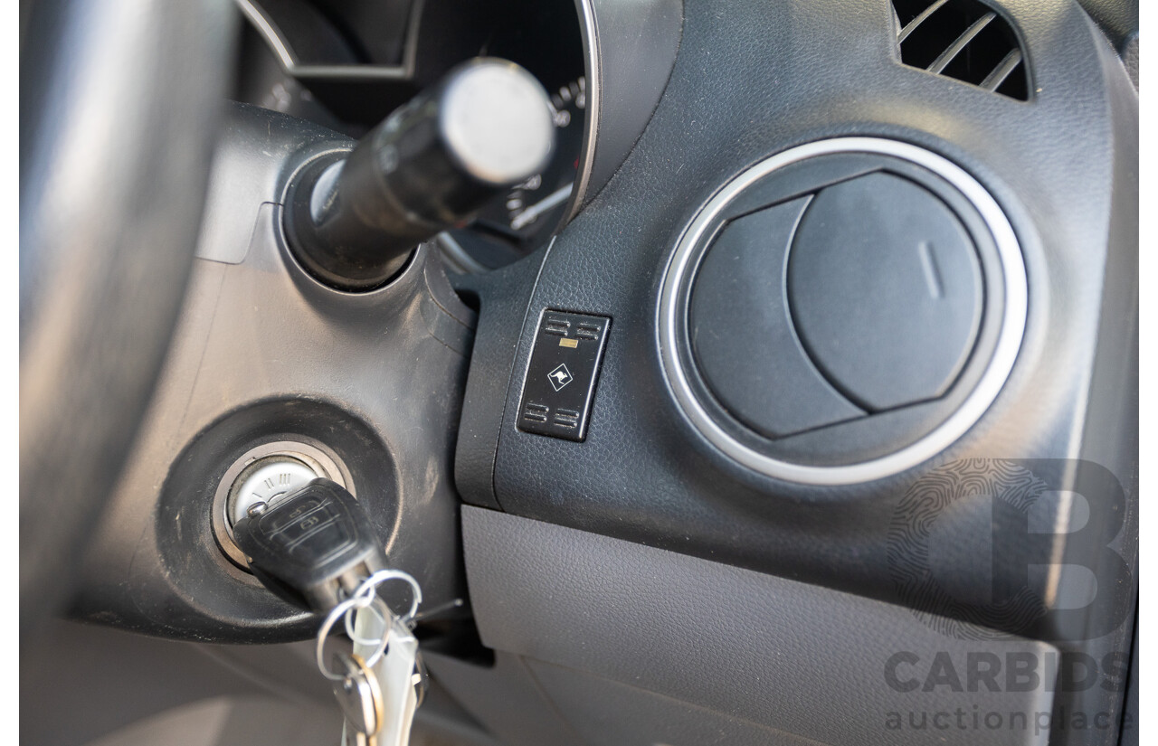 12/2016 Mazda BT-50 XT Hi-Rider (4x2) MY16 Cab Chasis Cool White Turbo Diesel 2.2L