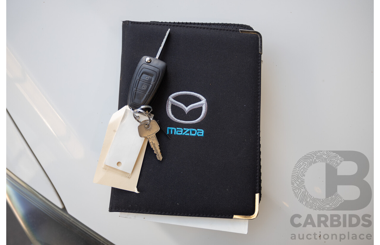 12/2016 Mazda BT-50 XT Hi-Rider (4x2) MY16 Cab Chasis Cool White Turbo Diesel 2.2L