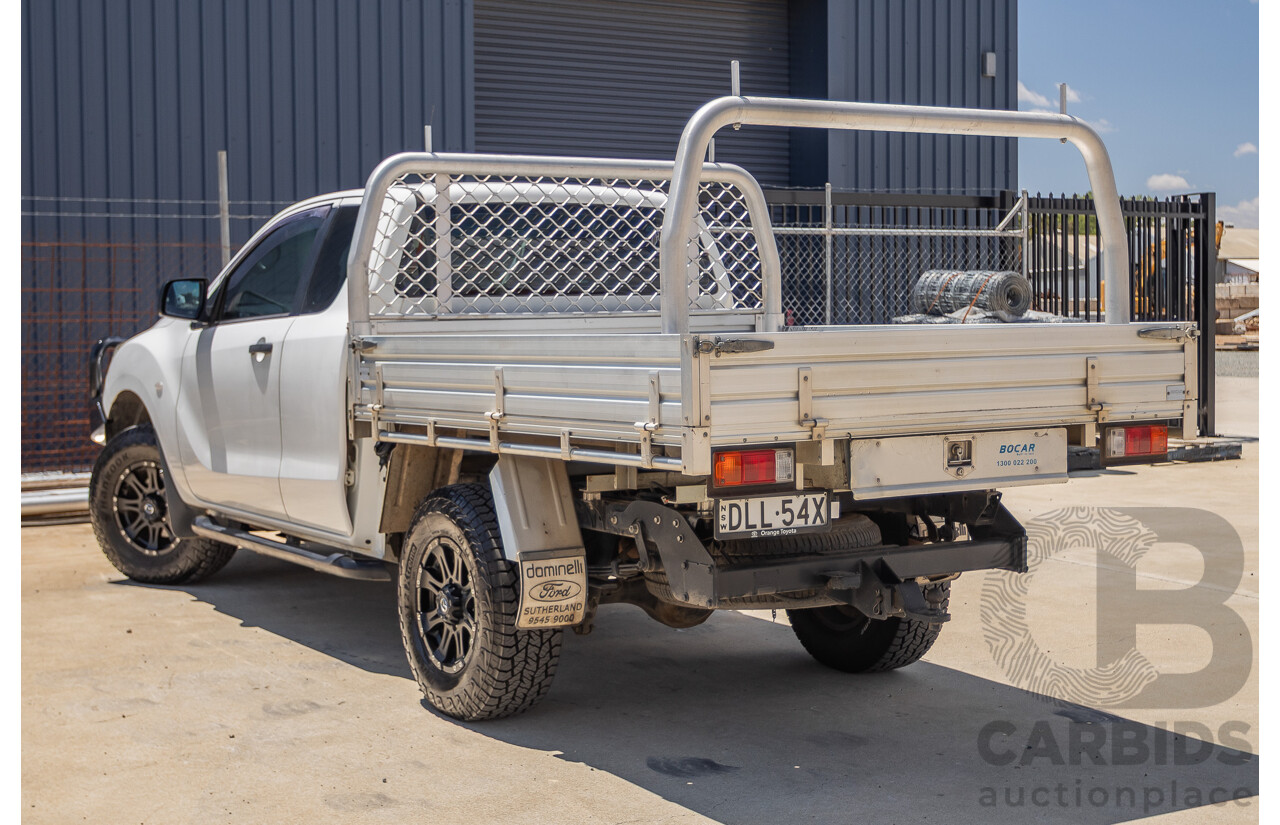 12/2016 Mazda BT-50 XT Hi-Rider (4x2) MY16 Cab Chasis Cool White Turbo Diesel 2.2L