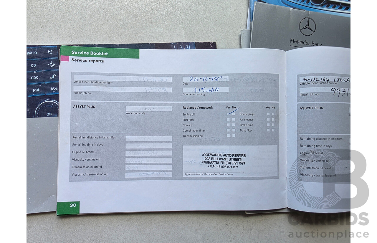 4/2006 Mercedes-Benz ML 350 (AWD) W164 4d Wagon Silver 3.5L