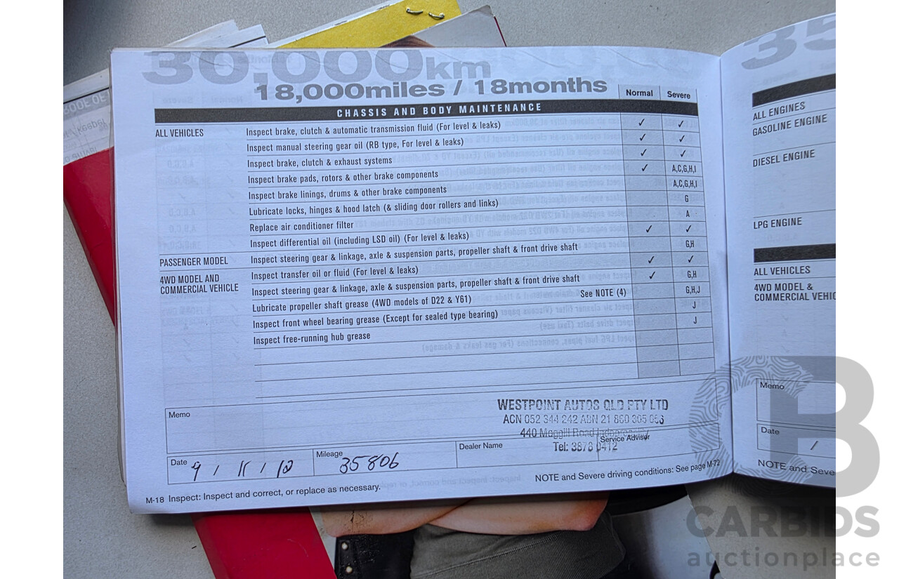 11/2009 Nissan Maxima 350 ST-S J32 4d Sedan White 3.5L