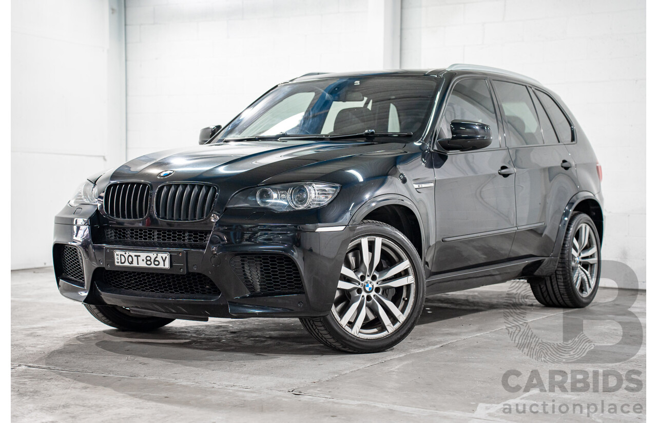 7/2011 BMW X5 M (AWD) E70 MY10 4d Wagon Black Sapphire Metallic Twin Turbo V8 4.4L