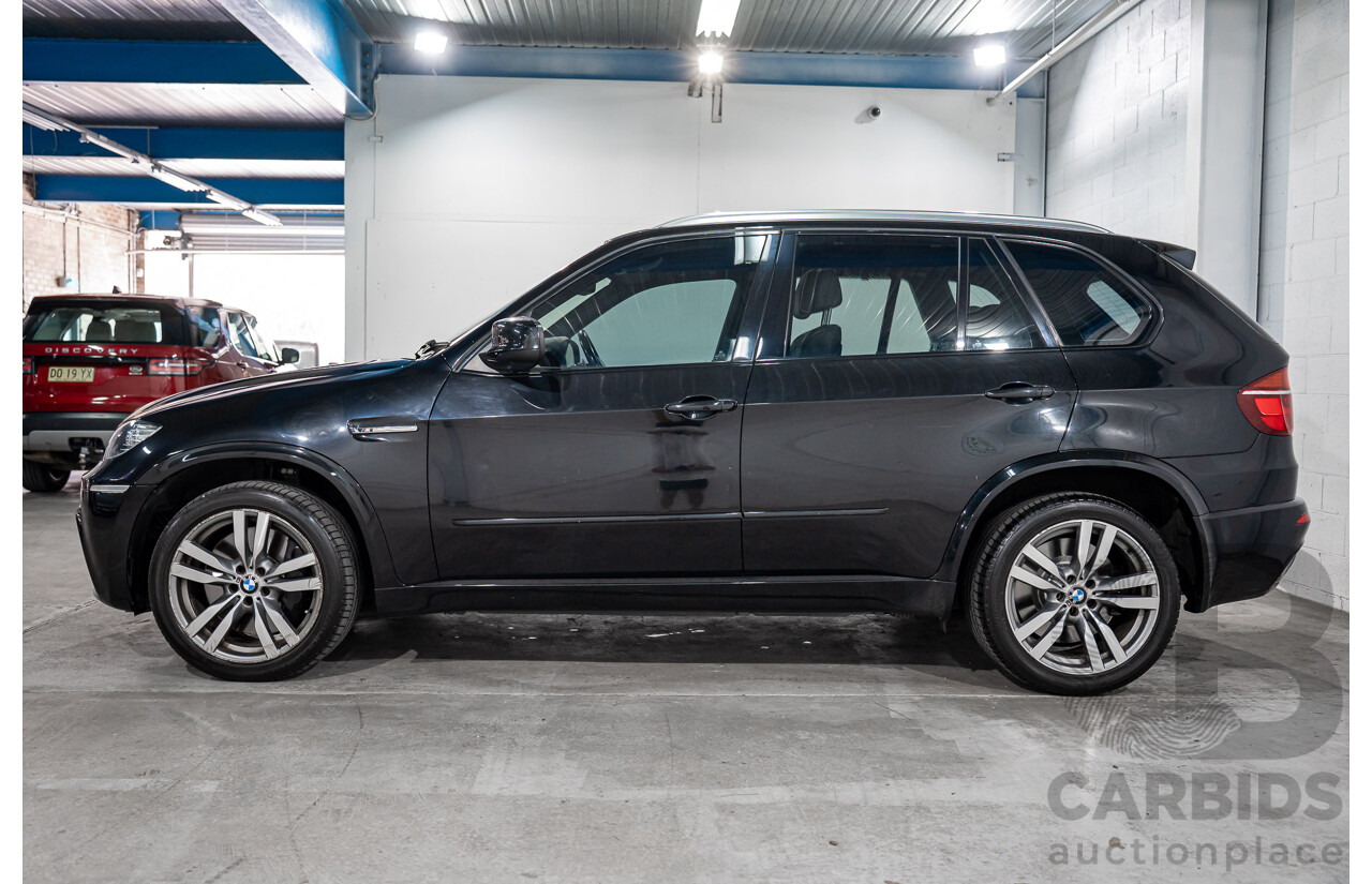 7/2011 BMW X5 M (AWD) E70 MY10 4d Wagon Black Sapphire Metallic Twin Turbo V8 4.4L