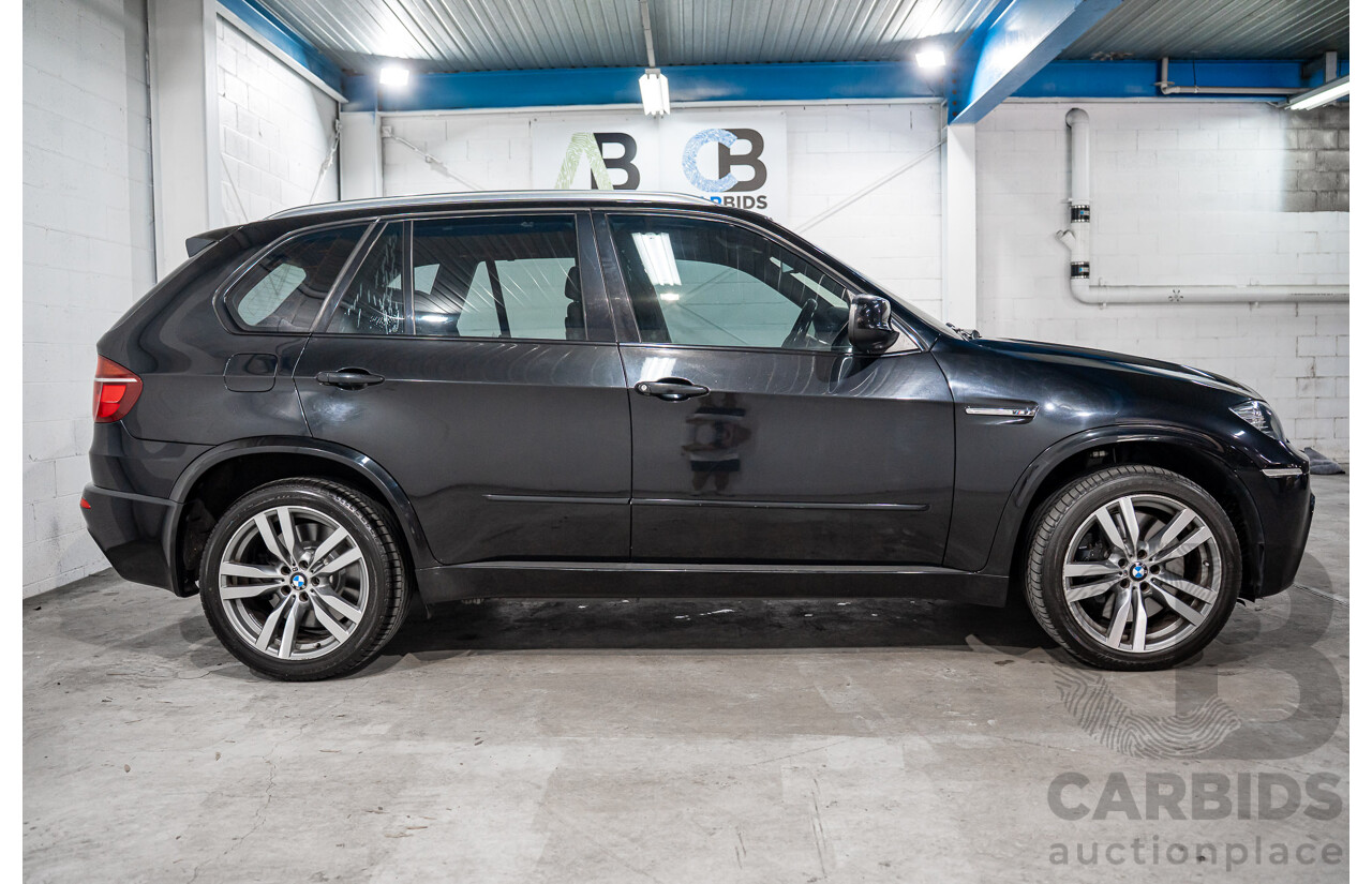 7/2011 BMW X5 M (AWD) E70 MY10 4d Wagon Black Sapphire Metallic Twin Turbo V8 4.4L
