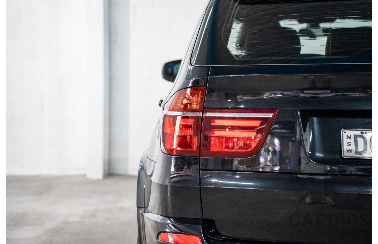 7/2011 BMW X5 M (AWD) E70 MY10 4d Wagon Black Sapphire Metallic Twin Turbo V8 4.4L