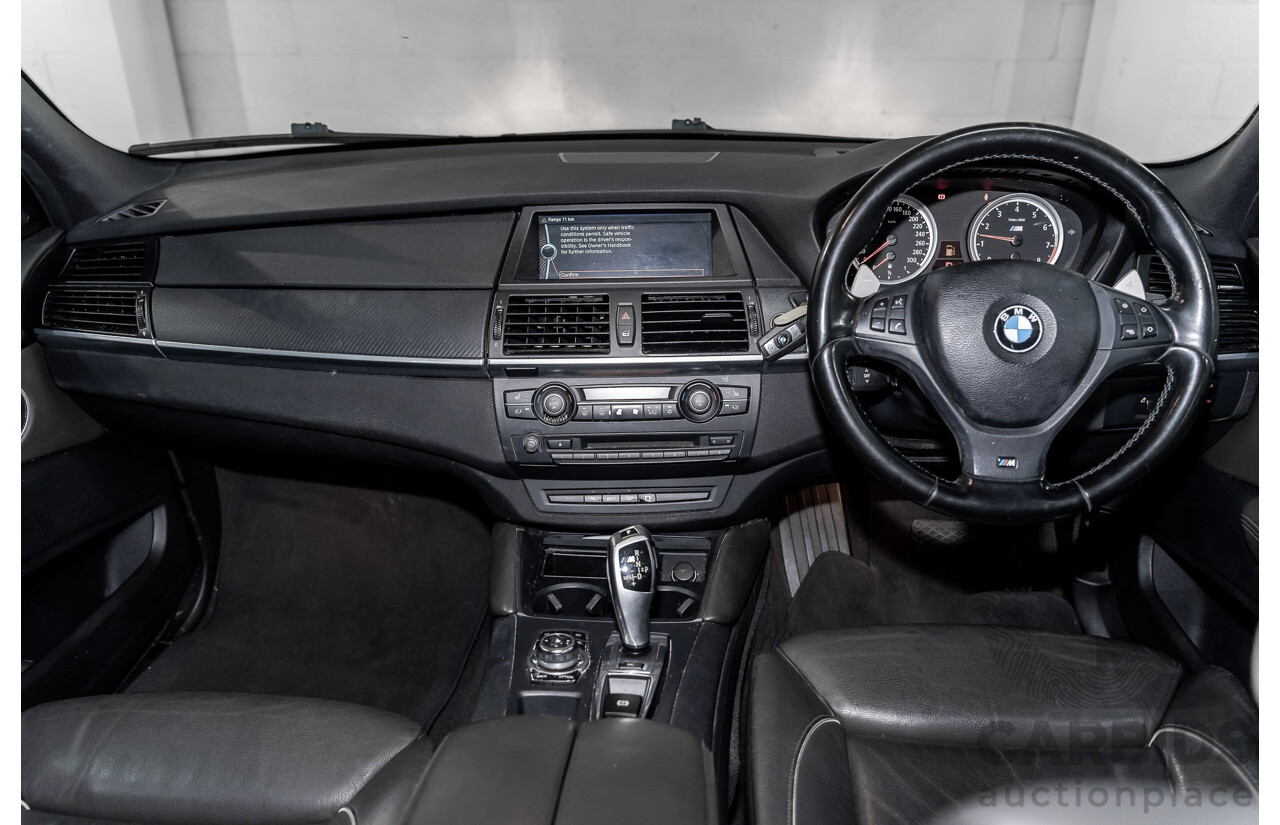7/2011 BMW X5 M (AWD) E70 MY10 4d Wagon Black Sapphire Metallic Twin Turbo V8 4.4L