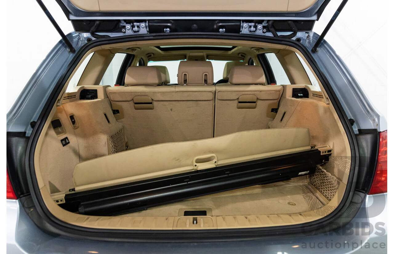 11/2011 BMW 320d Touring Lifestyle E91 MY11 4d Wagon Blue Water Metallic Turbo Diesel 2.0L