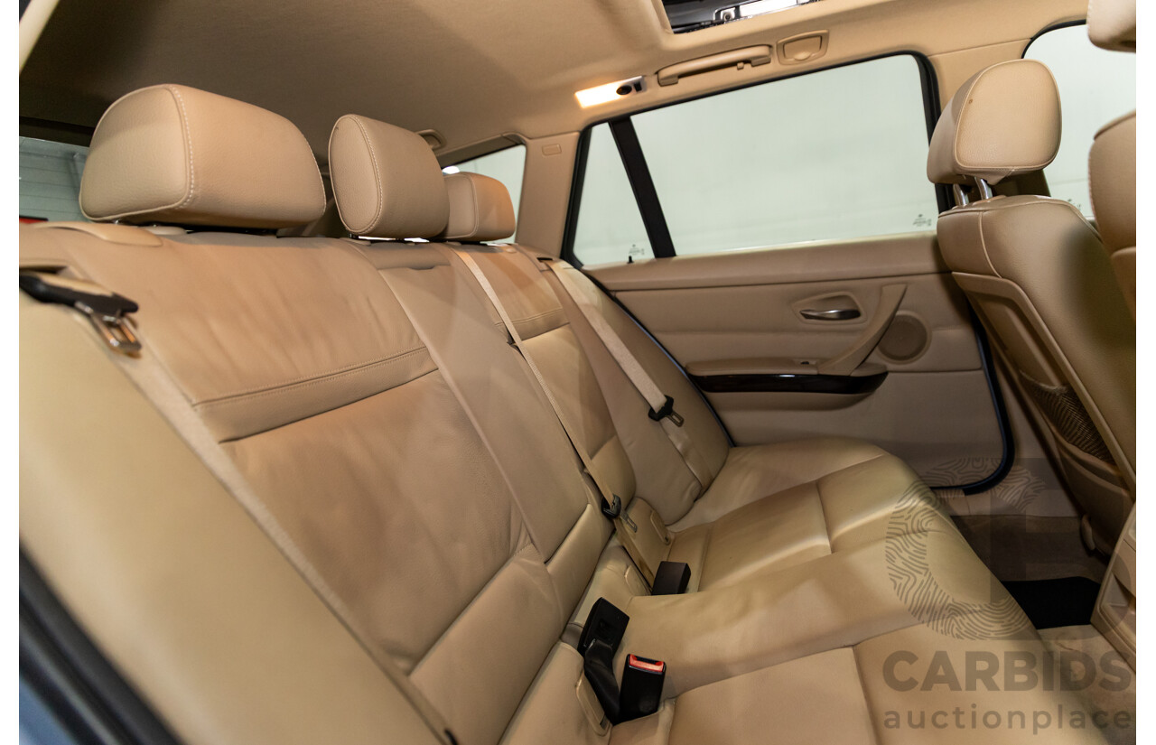 11/2011 BMW 320d Touring Lifestyle E91 MY11 4d Wagon Blue Water Metallic Turbo Diesel 2.0L