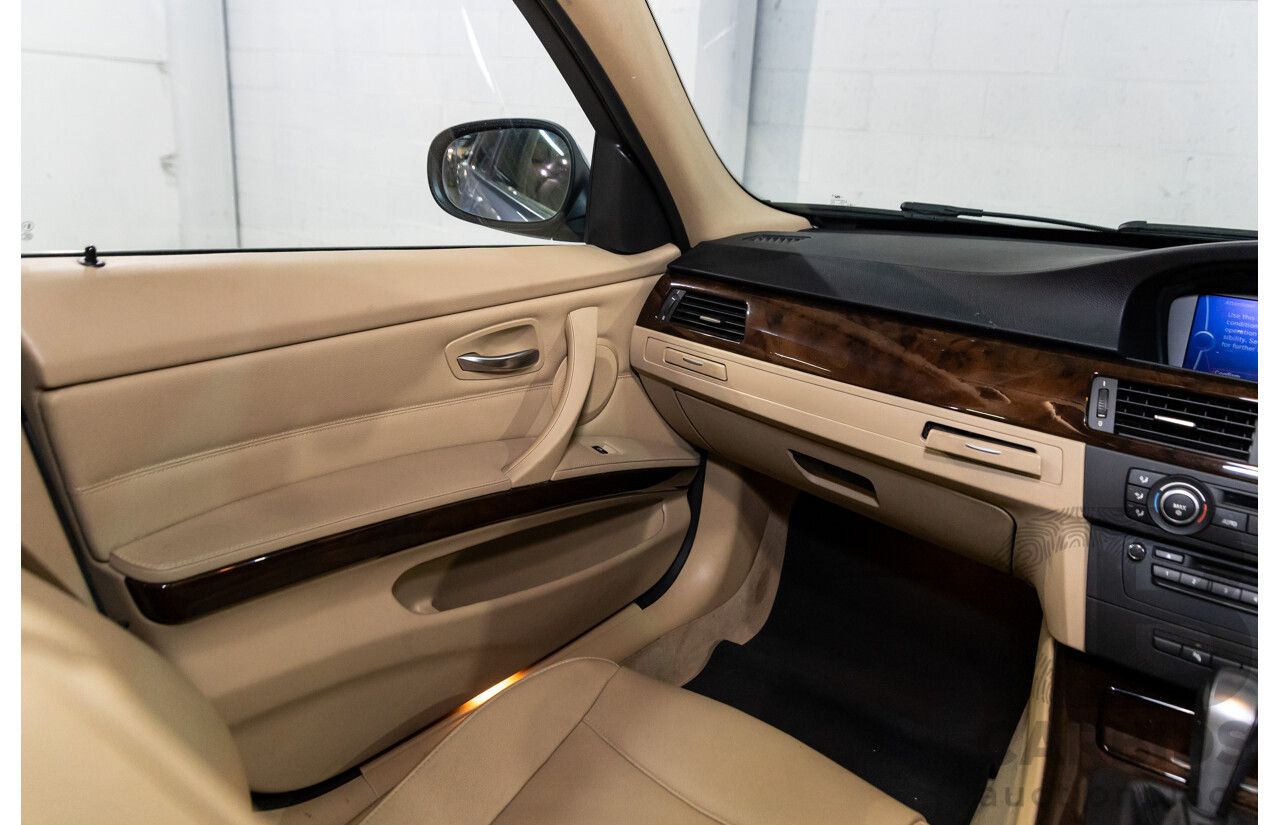 11/2011 BMW 320d Touring Lifestyle E91 MY11 4d Wagon Blue Water Metallic Turbo Diesel 2.0L