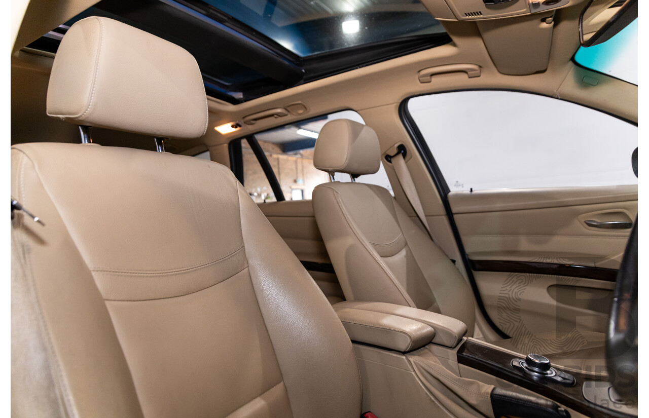 11/2011 BMW 320d Touring Lifestyle E91 MY11 4d Wagon Blue Water Metallic Turbo Diesel 2.0L