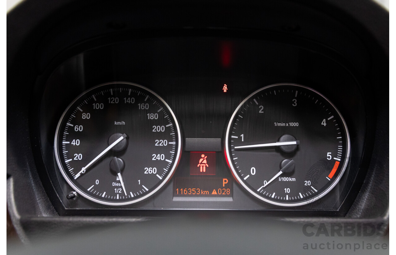 11/2011 BMW 320d Touring Lifestyle E91 MY11 4d Wagon Blue Water Metallic Turbo Diesel 2.0L