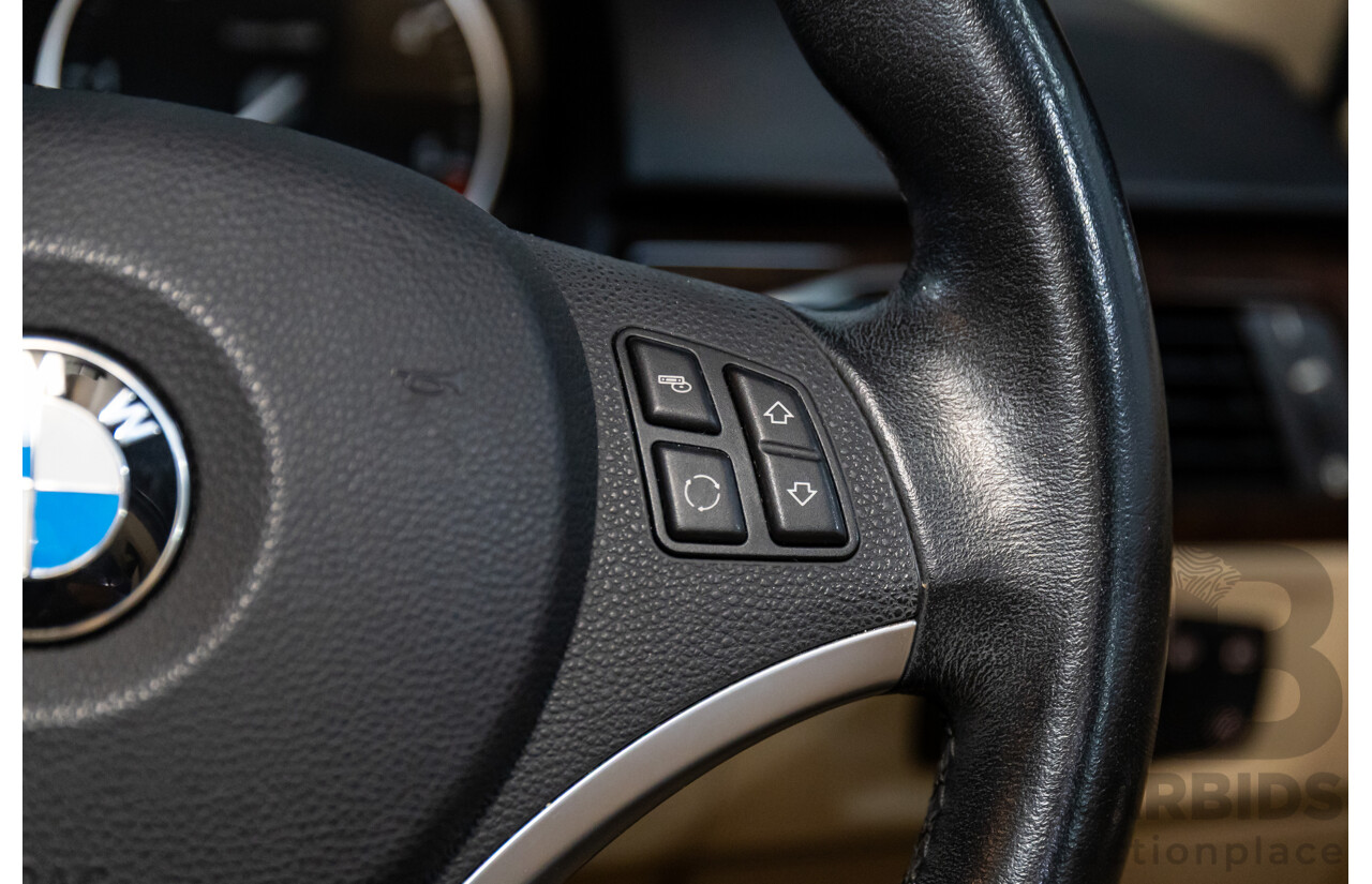 11/2011 BMW 320d Touring Lifestyle E91 MY11 4d Wagon Blue Water Metallic Turbo Diesel 2.0L