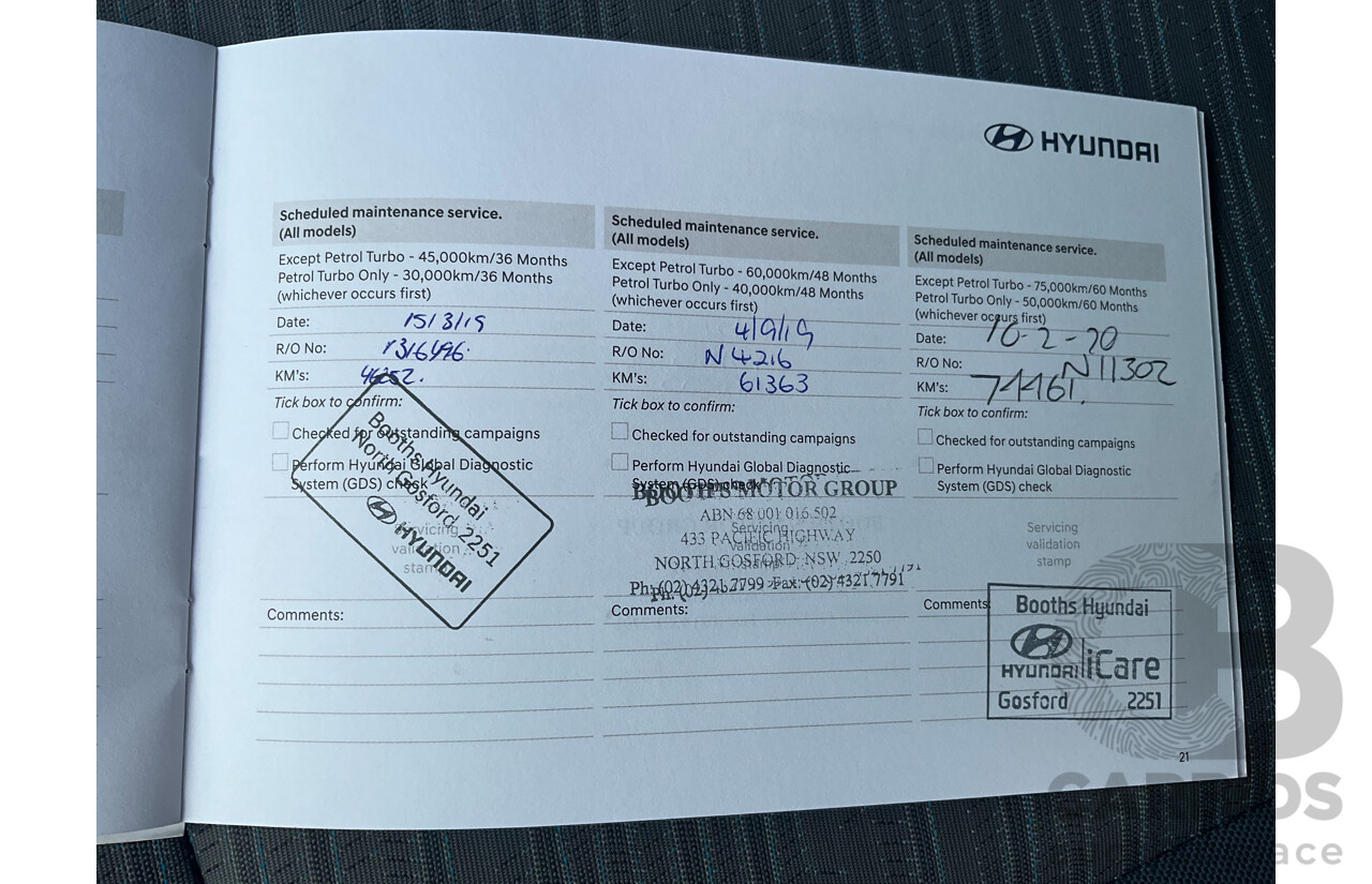 08/2017 Hyundai Iload 3S Liftback (RWD) TQ Series 2 (TQ3) MY18 4d Van Polar White Turbo Diesel 2.5L