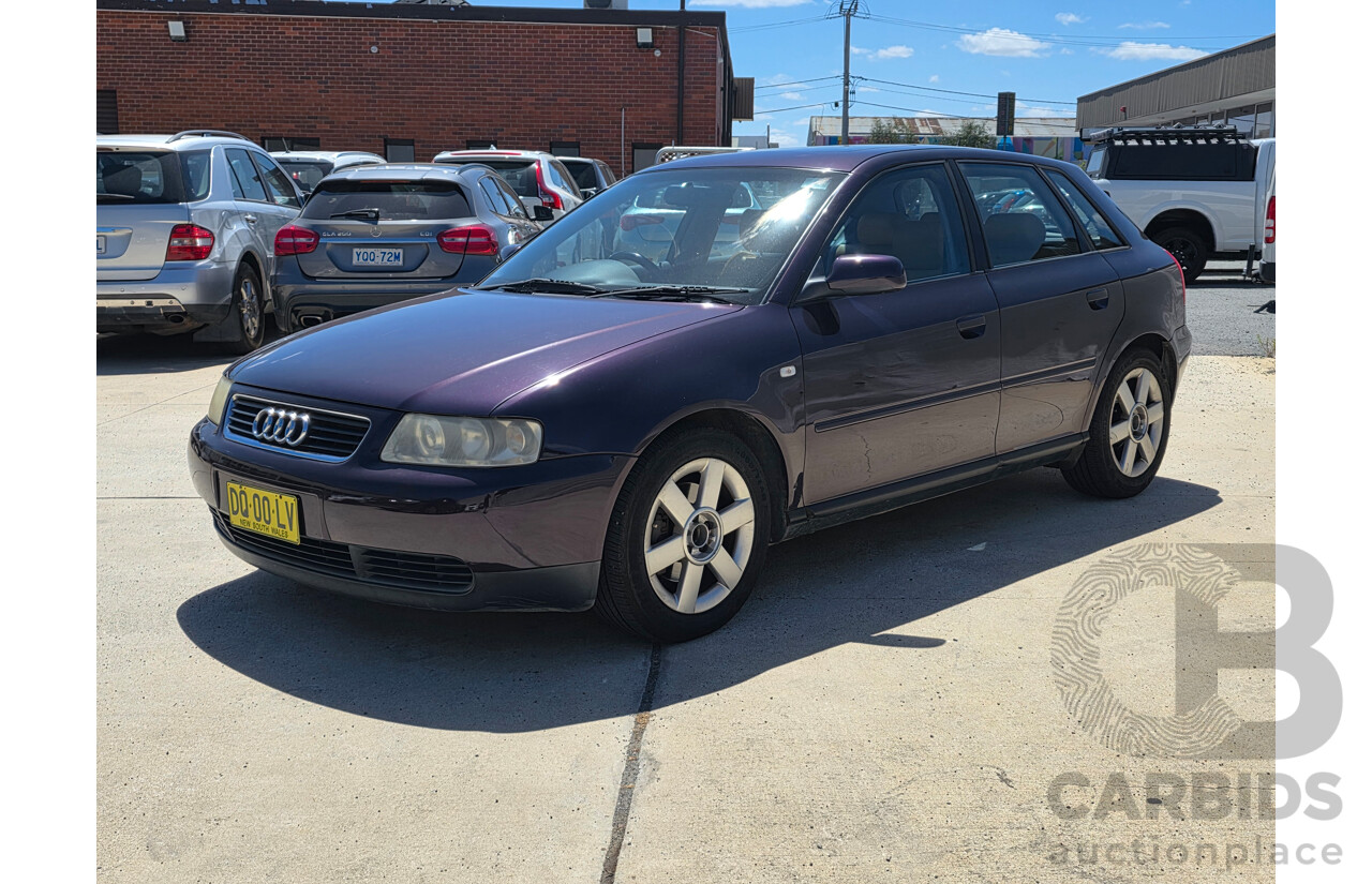 1/2001 Audi A3 1.8  5d Hatchback Purple 1.8L