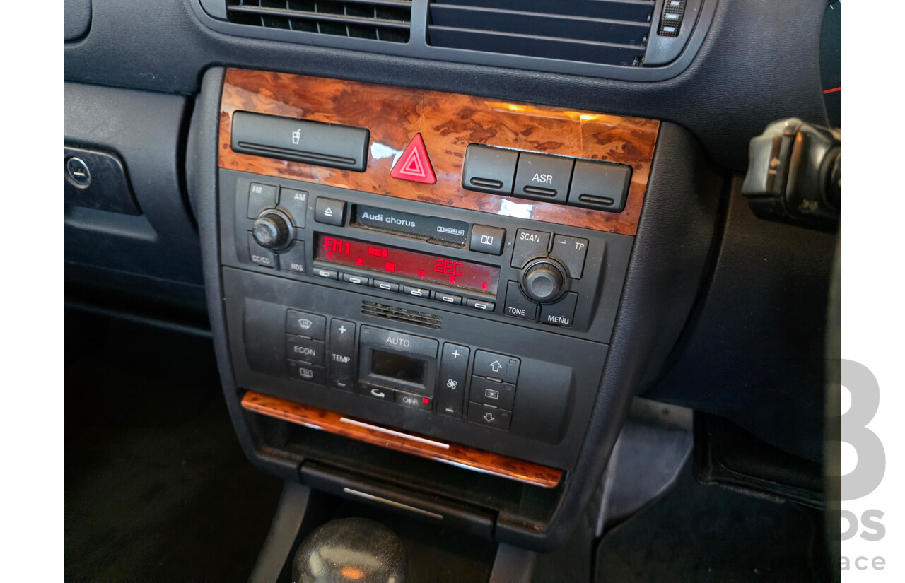 1/2001 Audi A3 1.8  5d Hatchback Purple 1.8L