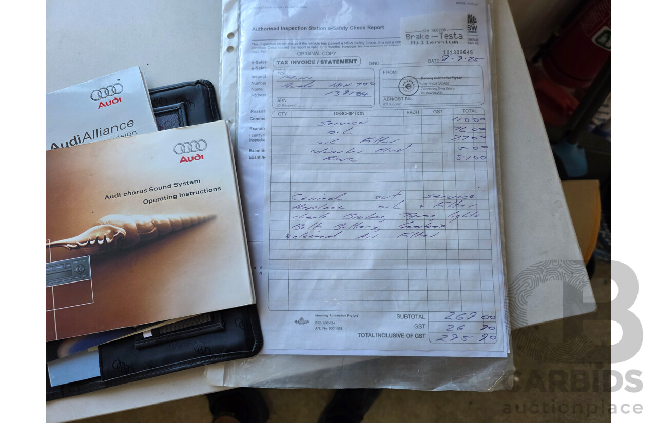 1/2001 Audi A3 1.8  5d Hatchback Purple 1.8L