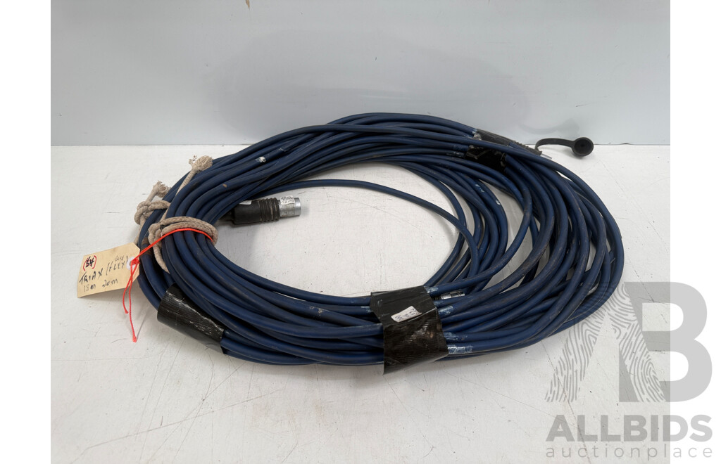 Triax Cable/ends (Blue Flex) 18mtrs & 20mtrs Each