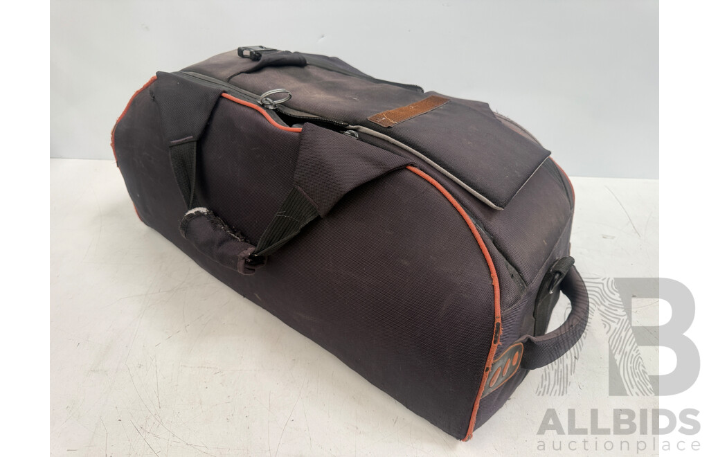 Panasonic P2HD Model AG HPX502EN WSP Canon Lens J15 X 1 X 2. View Finder. Base Plate.1 FS-BP-130 LI-Ion Battery. Carry Bag. 4 Way Quick Battery Charger.