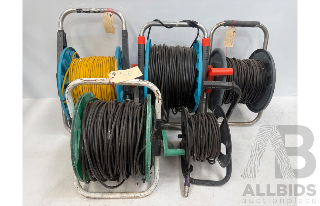Pallet of Assorted Reels/Loose of Cable - Electrical/Audio/Video
