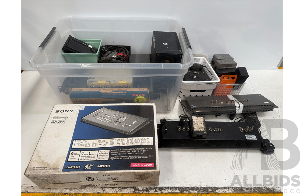 Pallet Containing Various - Electrical/AV/Visual Equipment