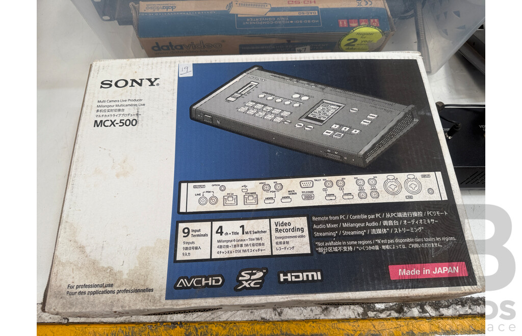 Pallet Containing Various - Electrical/AV/Visual Equipment