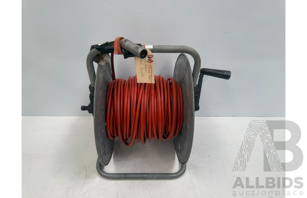 Triax Cable/ends on Reel 8MM X 50M