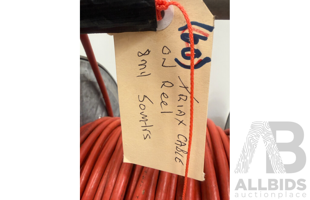 Triax Cable/ends on Reel 8MM X 50M