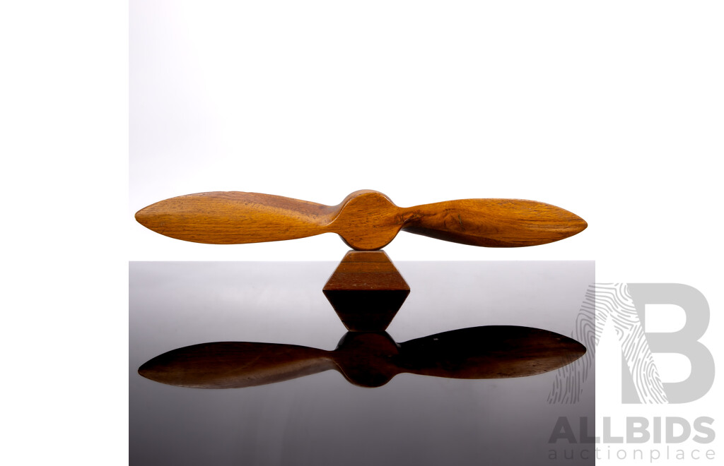 Vintage Timber Propeller From Paper Weight