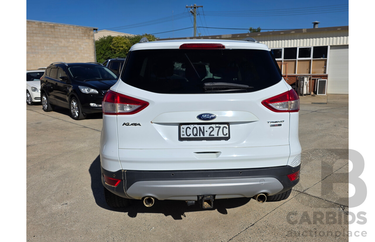 7/2013 Ford Kuga Trend (AWD) TF 4d Wagon White 2.0L