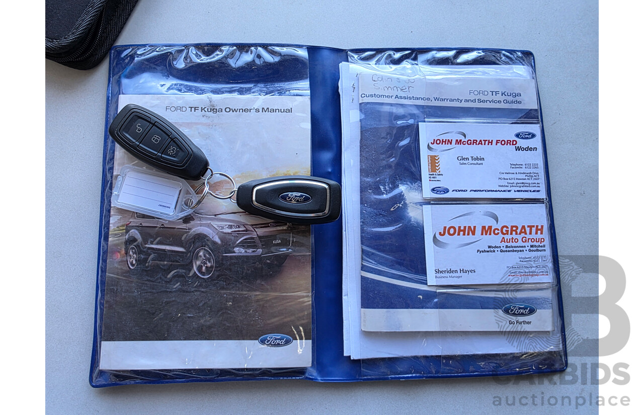 7/2013 Ford Kuga Trend (AWD) TF 4d Wagon White 2.0L