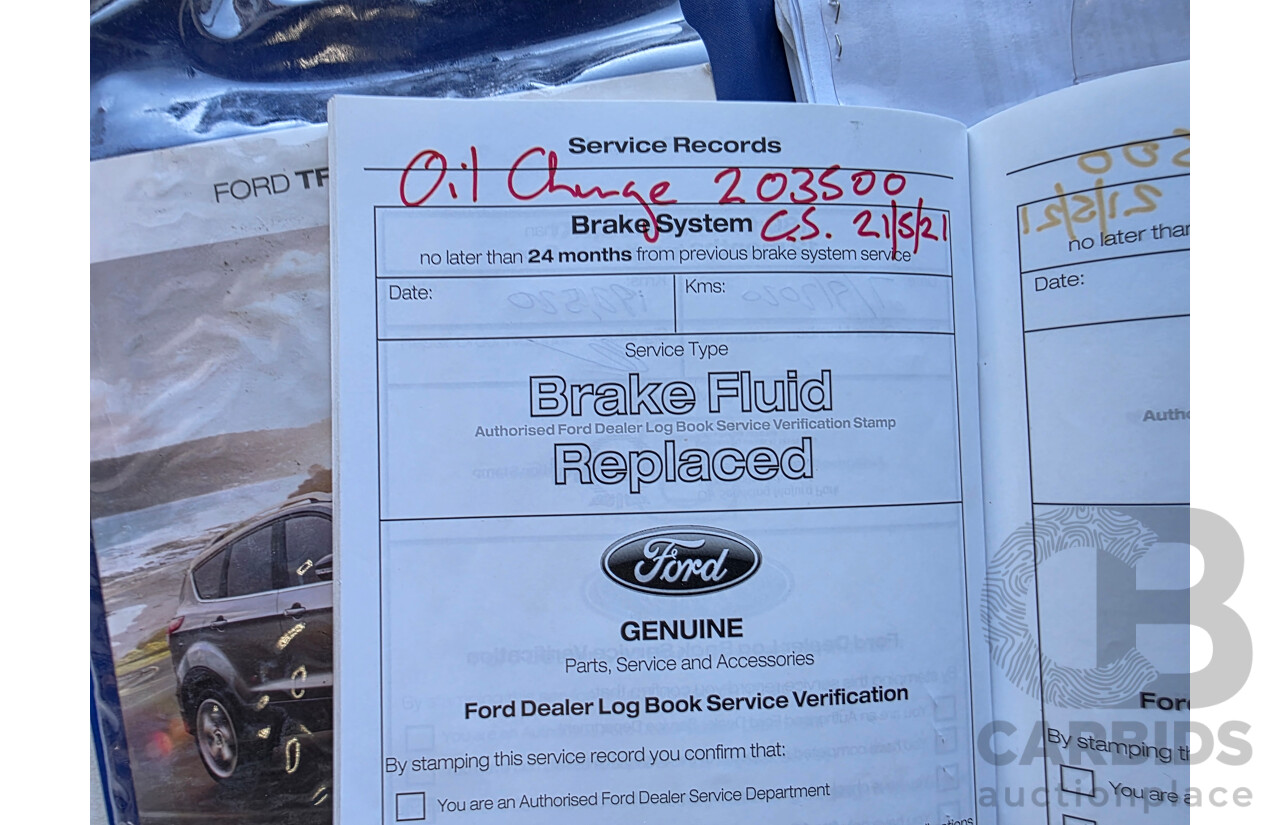 7/2013 Ford Kuga Trend (AWD) TF 4d Wagon White 2.0L