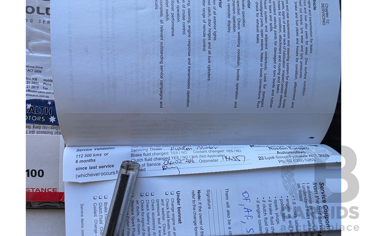 8/2005 Holden Astra CD AH 5d Hatchback White 1.8L