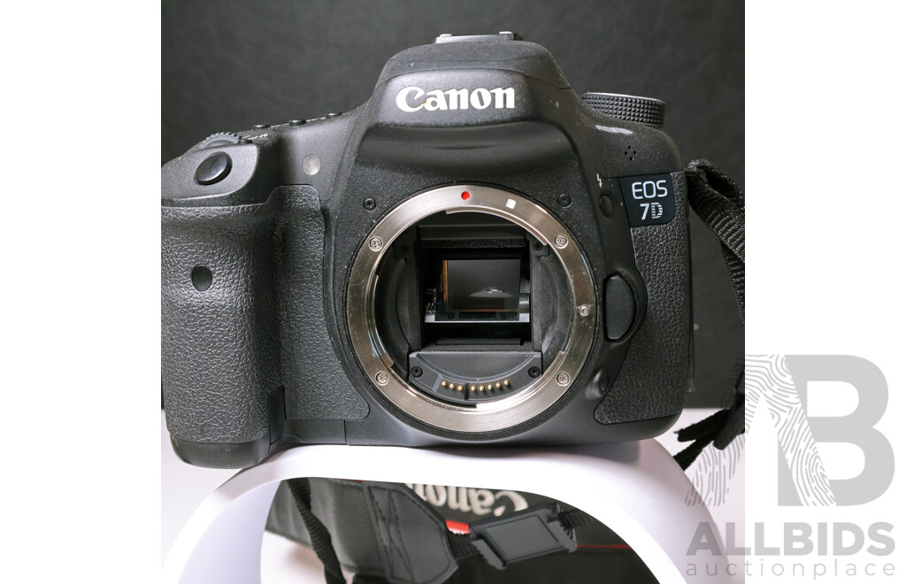 Canon EOS 7D Digital SLR Camera with Canon, Tamron Lenses and Filter