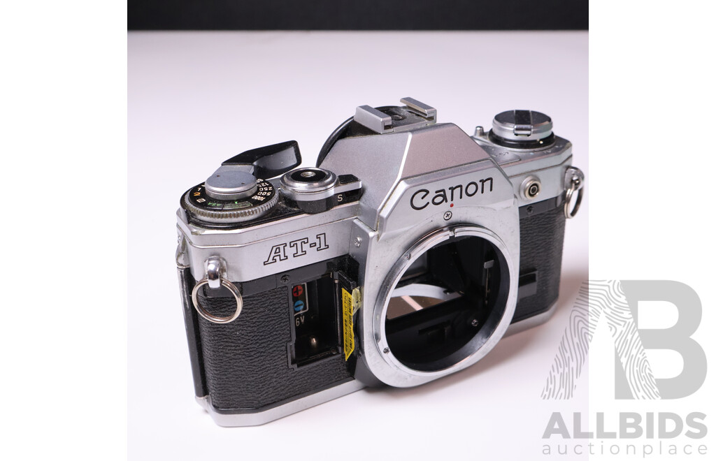 Canon AT-1 35mm SLR Camera with Tamron Adaptall Lenses